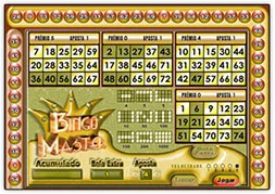 Jogue o bingo Master por premios reaisAqui a emoção é para valer, você vai vibrar com 31 bolas lançadas, e vai aumentar sua sorte com 11 bolas extras, venha e multiplique seus prêmios,divirta-se!, jogue o verdadeiro video bingo online