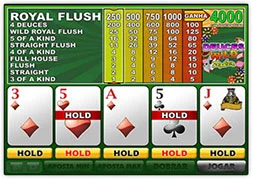 Jogo de Casino: Deuces Wild - Agora é a hora de você mostrar o quão abilidoso é, desafie sua sorte, faça suas apostas e ganhe agora mesmo o prêmio máximo!